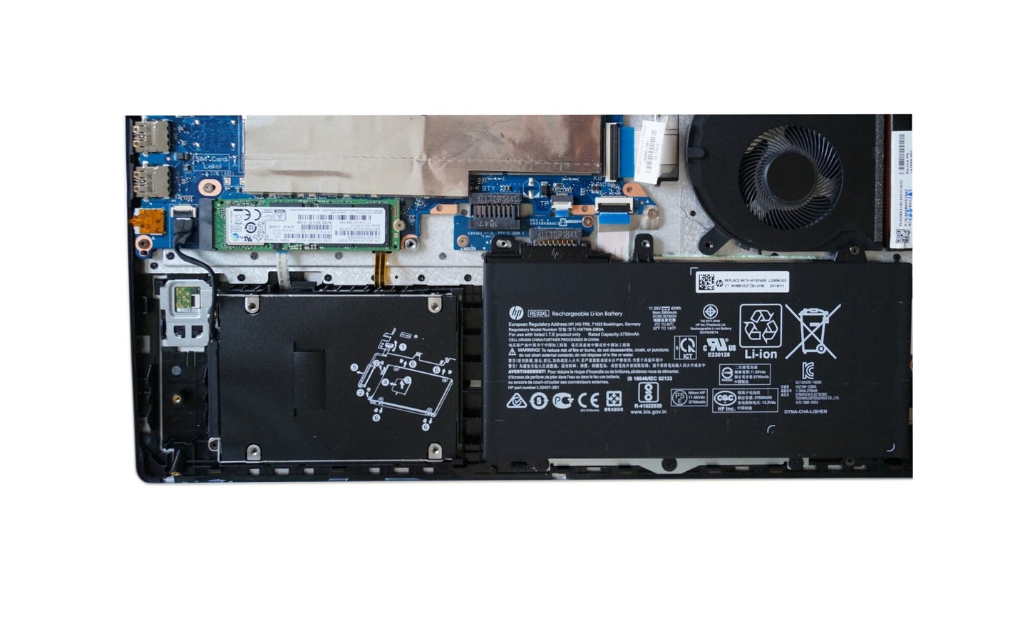 Caddy and SATA Hard Drive ffc cable set for HP L45094-001 DD0X8KHD010