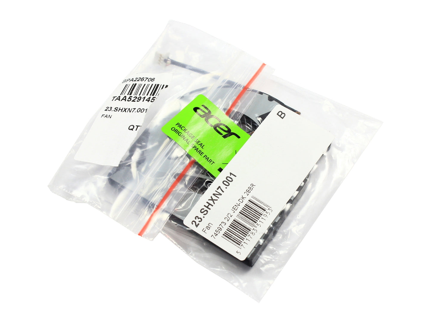 Original CPU Cooling Fan for Acer 23.GXKN1.001 23.SHXN7.001 DFS541105FC0T-FJMQ 023.100CY.0011