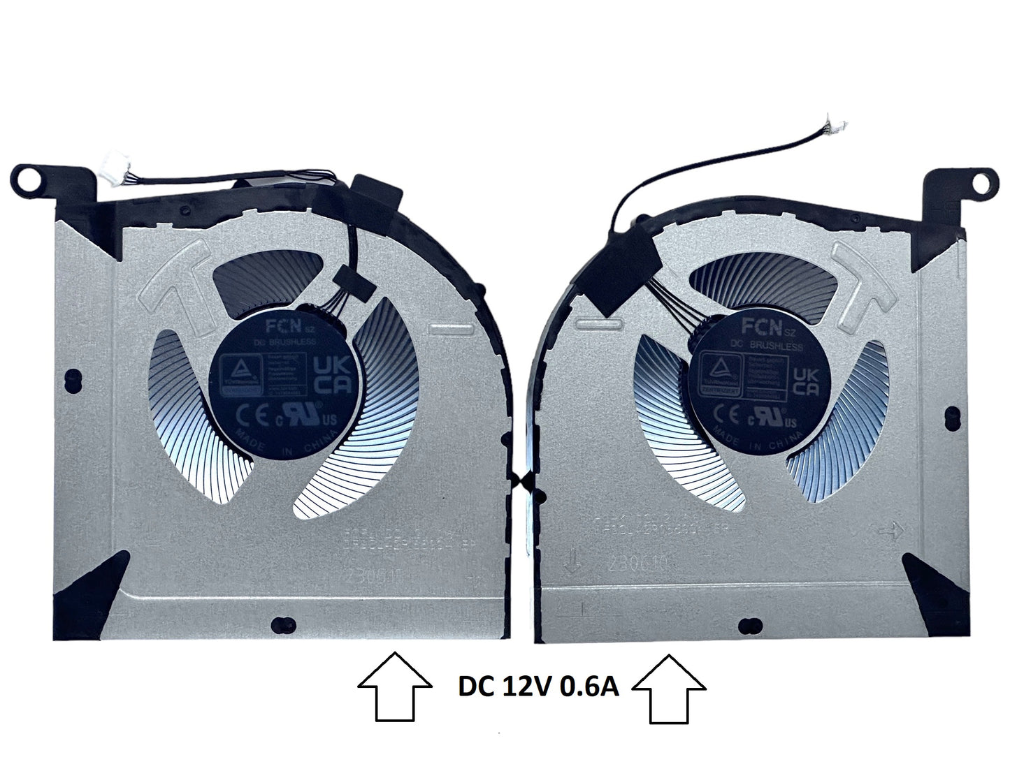 Compatible Cooling Fan Set CPU + GPU for Lenovo 5H40S20894 5H40S20895 DFSCL42P165934 DFSCL42P065934, BN8509S2H-001P, BN8509S2H-000P, BAPA0908R2HY002, BAPA0908R2HY003