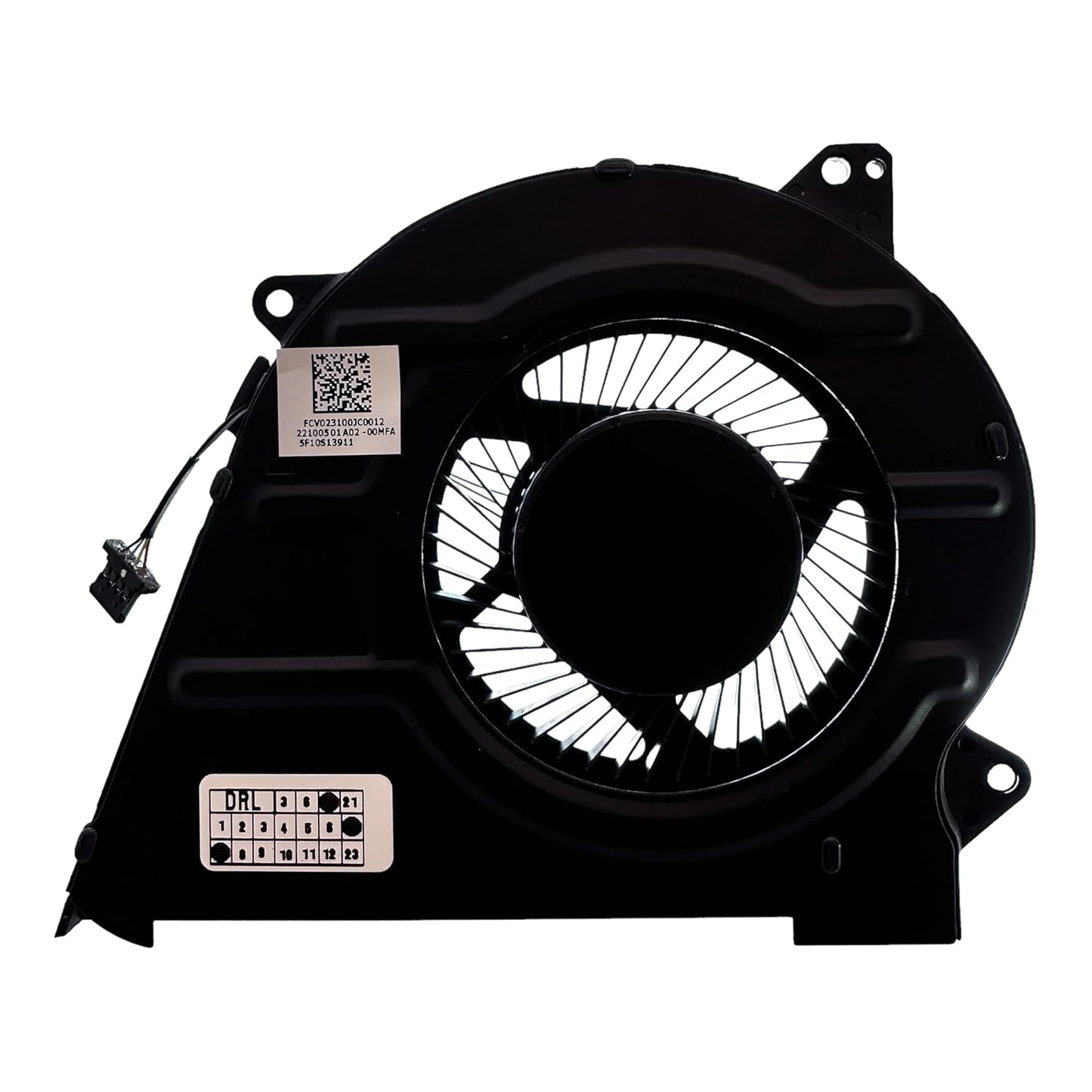 Compatible CPU Cooling Fan for Lenovo PN 5F10S13911 Model NS85C44-19J01 DFS5K121154918