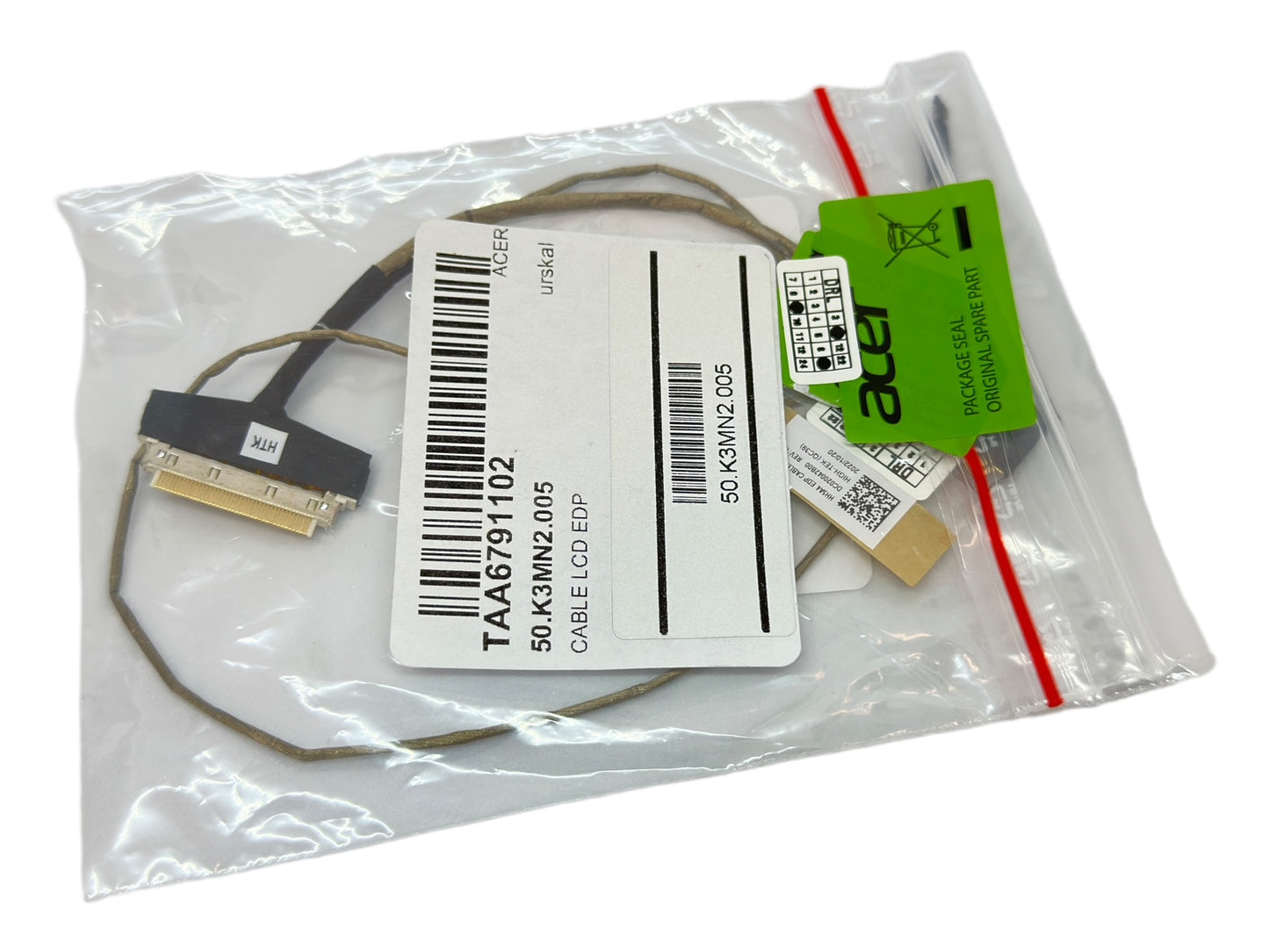 Original video cable for Acer HH5A4 DC020042B00 50.K3MN2.005