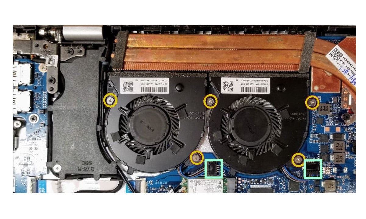 Compatible CPU Cooling Fan for HP L23895-001 L25585-001