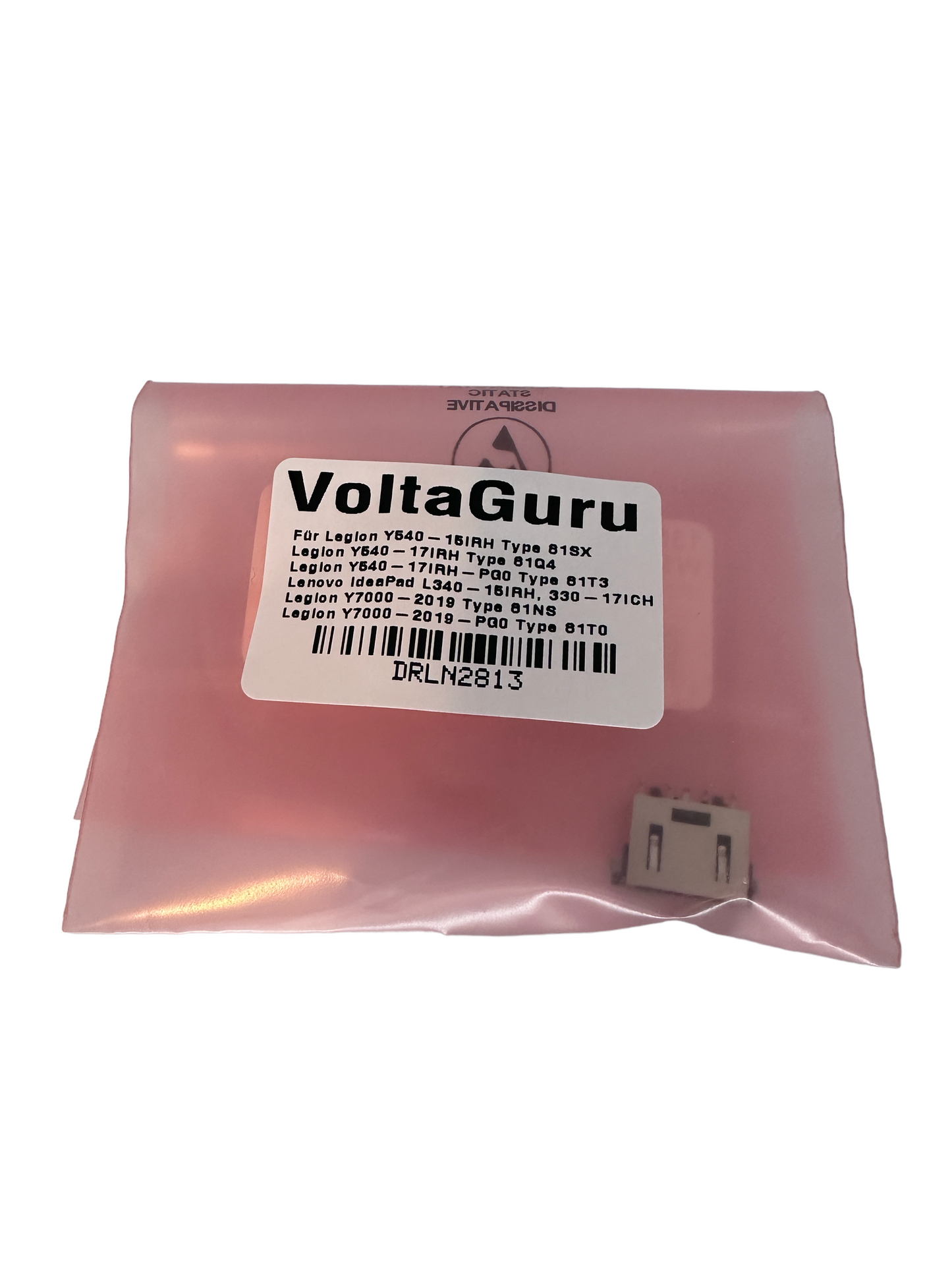 DC Power Jack charging port for Lenovo IdeaPad L340-15IRH, 330-17ICH, Legion Y540-15IRH, Y540-17IRH, Y540-17IRH-PG0, Legion Y7000-2019, Y7000-2019-PG0