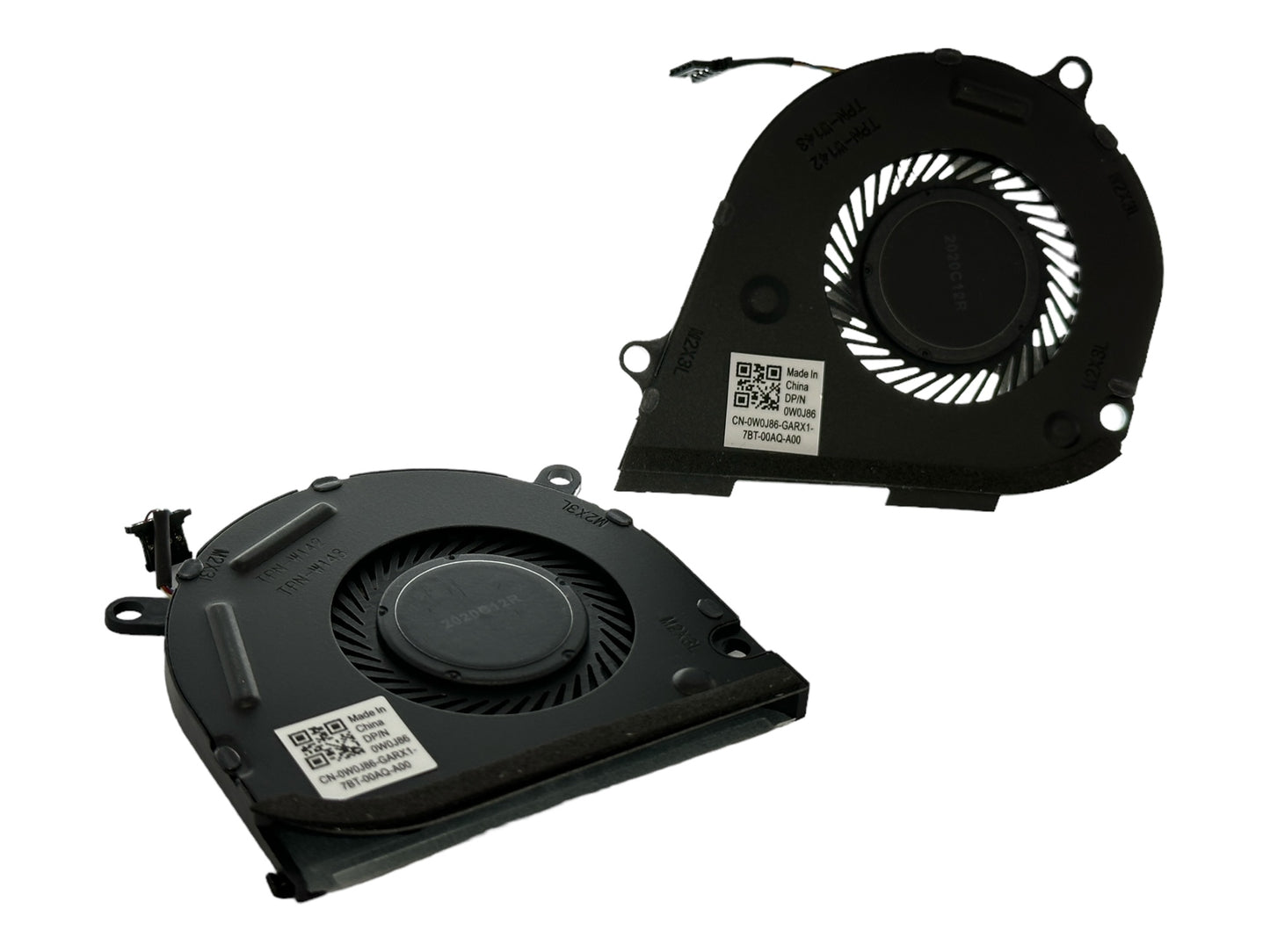 Compatible Cooling Fan Set CPU + GPU for HP L53541-001, L53542-001 TPN-W142 TPN-W143