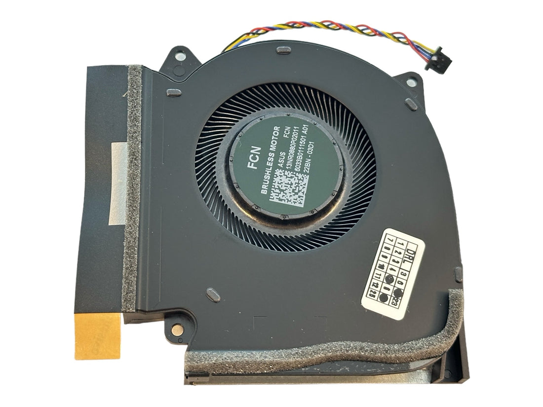 Tutorial: How to Replace the GPU Fan in ASUS Strix G15, G17, Strix Scar 15, 17 (G15 G513IM G513IR G513QM, Scar 15 G533QM G533QR, G17 G713IM G713IR, Scar 17 G733QM G733QR) - 13NR0880P02011 DFSCK22D058830-FPPM 6033B0111501 A01