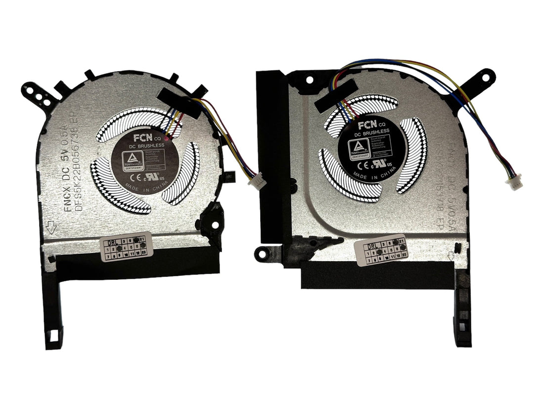 Tutorial: How to Replace the CPU and GPU Fans in Asus TUF Gaming (FX506HC FX506HCB FX506HE FX506HEB, FA706IC FA706IE FA706IHR) - 13NR0600T05011 13NR0600T04011 13NR0750T01011 DFS5K22B056738 DFS5K2211533718 DQ5D577E009 DQ5D577E010