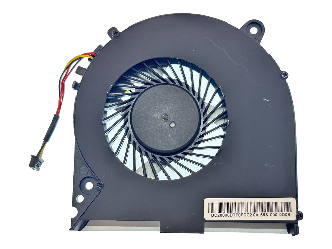 Tutorial: How to Replace the CPU Fan in Lenovo IdeaPad (Y700-17ISK Type 80Q0, Y700-15ACZ Type 80NY, Y700 Touch-15ISK Type 80NW, Y700-15ISK Type 80NV) - 5F10K25525 5F10K37617 MF75100V1-C010-S9A DC28000CRF0 DFS551205WQ0T FGF2
