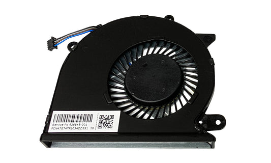 Tutorial: How to Replace the CPU Fan in HP Pavilion (15-CC 15T-CC 15-CD 15Z-CD 17-AR) - 926845-001 NS85B00-16K12 0FJJR0000H