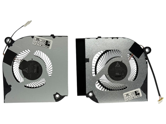 Original Cooling Fan Set CPU + GPU for Acer 23.QB9N2.002 23.QB9N2.001 23.Q7KN2.002 23.QDQN2.001 23.Q7KN2.001 23QB9N2001 23QDQN2001 23Q7KN2001 DC28000QDF0 DC28000XNF0 DC28000X1D0 DFS5K223052836 NS85C51-20H13 NS85C55-20H15, DC28000X0D0