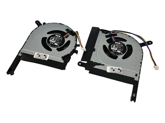 Cooling Fan Set CPU + GPU for Asus 13NR0600T05011 13NR0600T04011 13NR0750T01011 DFS5K22B056738 DFS5K2211533718 DQ5D577E009 DQ5D577E010