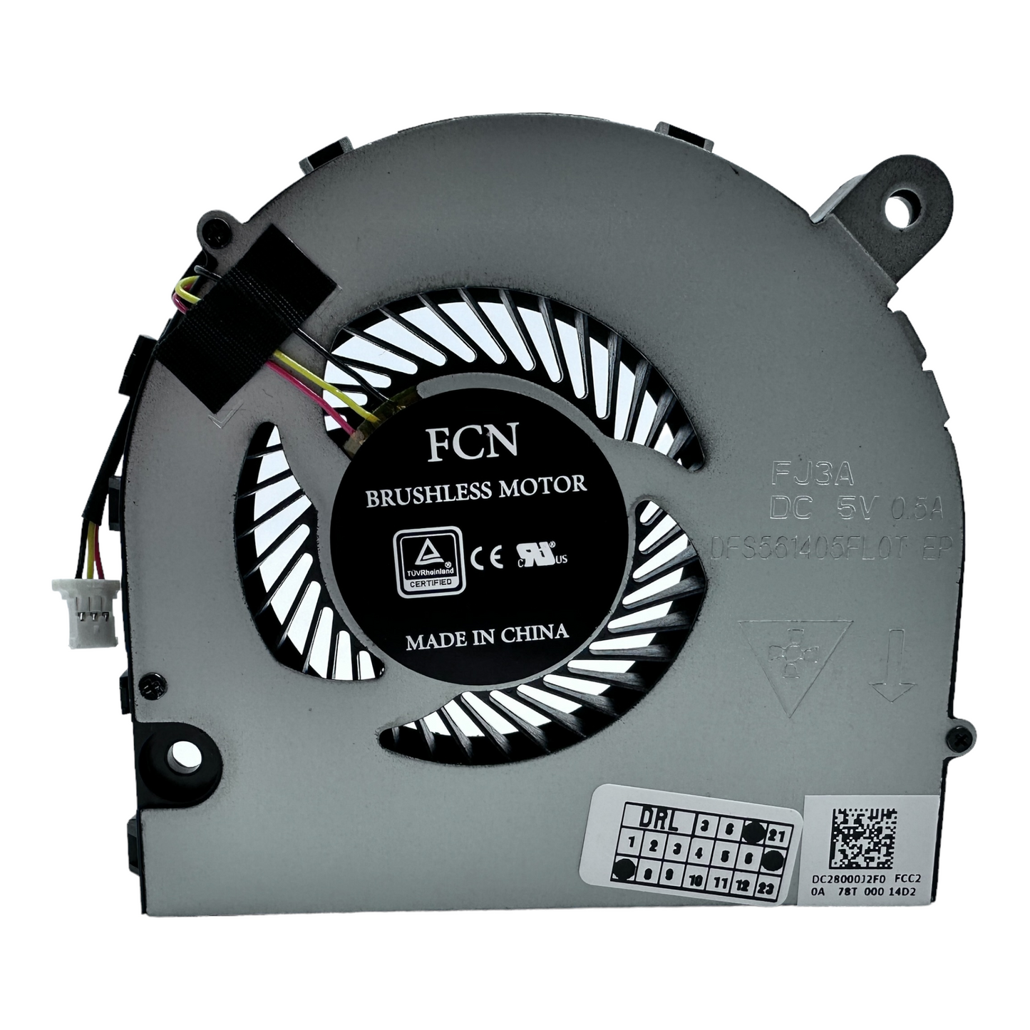 Compatible CPU Cooling Fan for Acer DC28000J2F0 FCC2, DFS561405FL0T FJ3A , 23.GM1N2.001