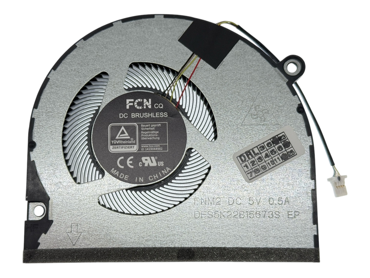 Compatible CPU Cooling Fan for Acer 23.AB2N2.001 DFS5K22B15673S DC28000XIF0-FCC2