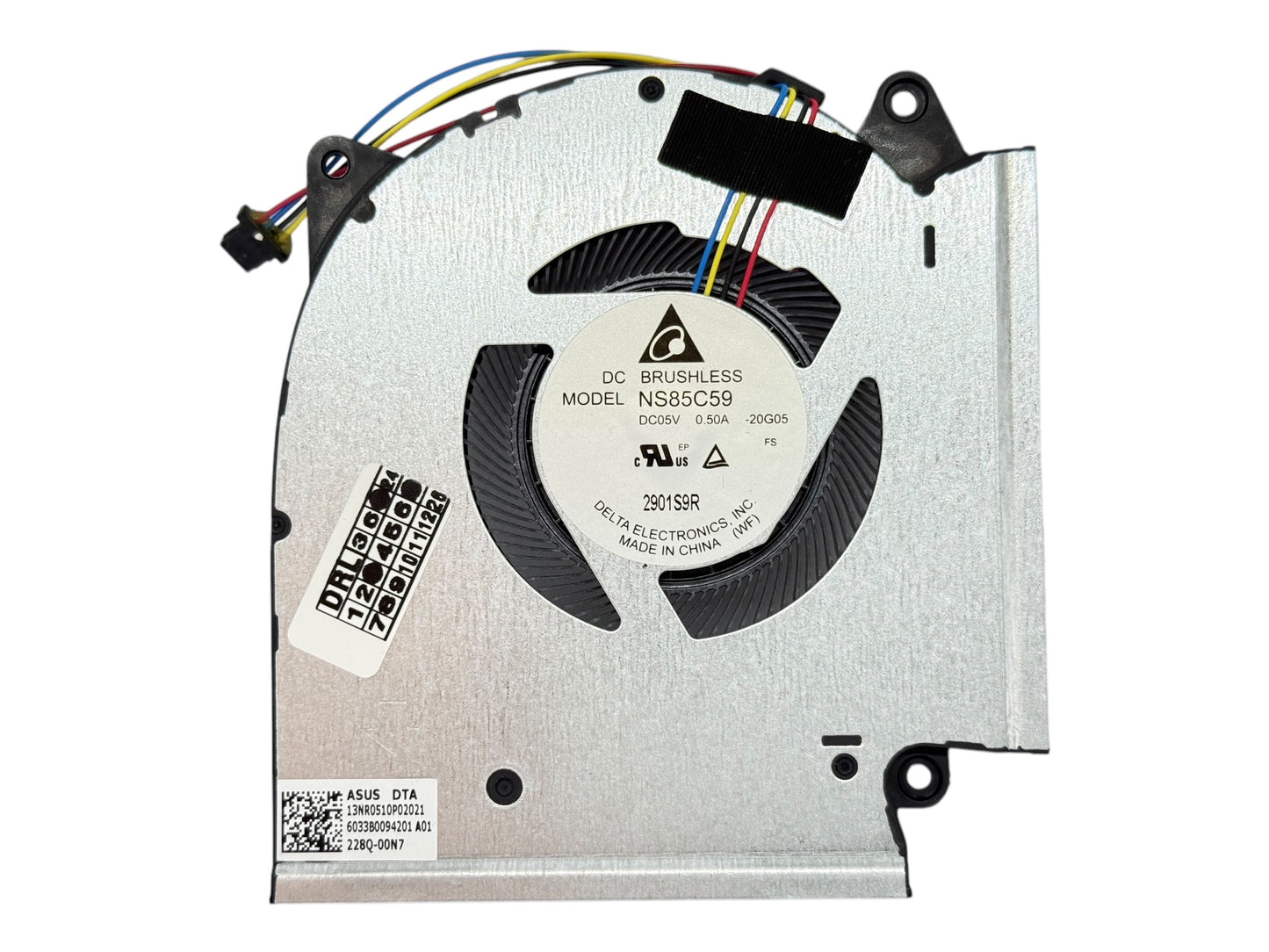 Original GPU Cooling Fan for Asus 13NR0510P02021 13NR0510P02011 NS85C59-20G05 NS85C59-21J10 DFS5K223052835