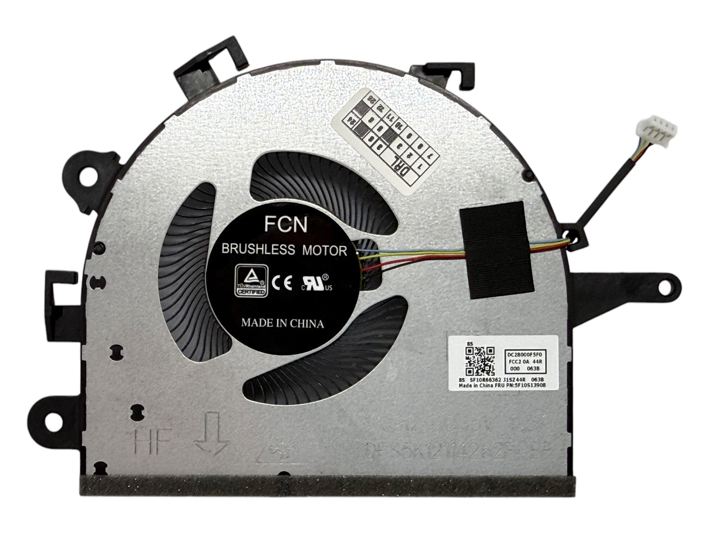 Compatible CPU Cooling Fan for Lenovo 5F10S13908 DFS5K12114262F-FM9Q DC28000F5F0