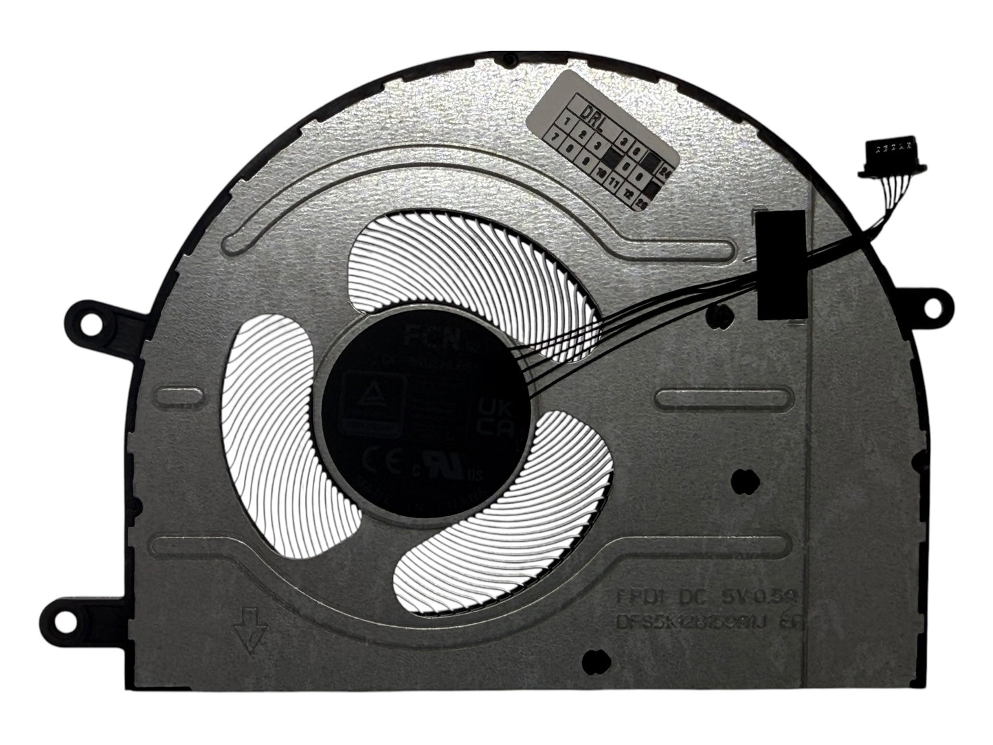 Compatible CPU Cooling Fan for Lenovo 5F10S14032 5F10S14033 DFS5K12B159A1J FPD1 BB007ASHNF2100TN