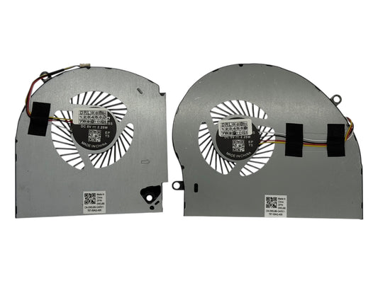 Compatible Cooling Fan Set CPU + GPU for Dell Y0DM6 0Y0DM6 V613M 0V613M Y6MN4 0Y6MN4 DC28000IHS0, MG75090V1-C080-S9A, MG75090V1-C090-S9A DC28000IGS0, AT26T002ZR0, MG75090V1-C060-S9A MG75090V1-C070-S9A
