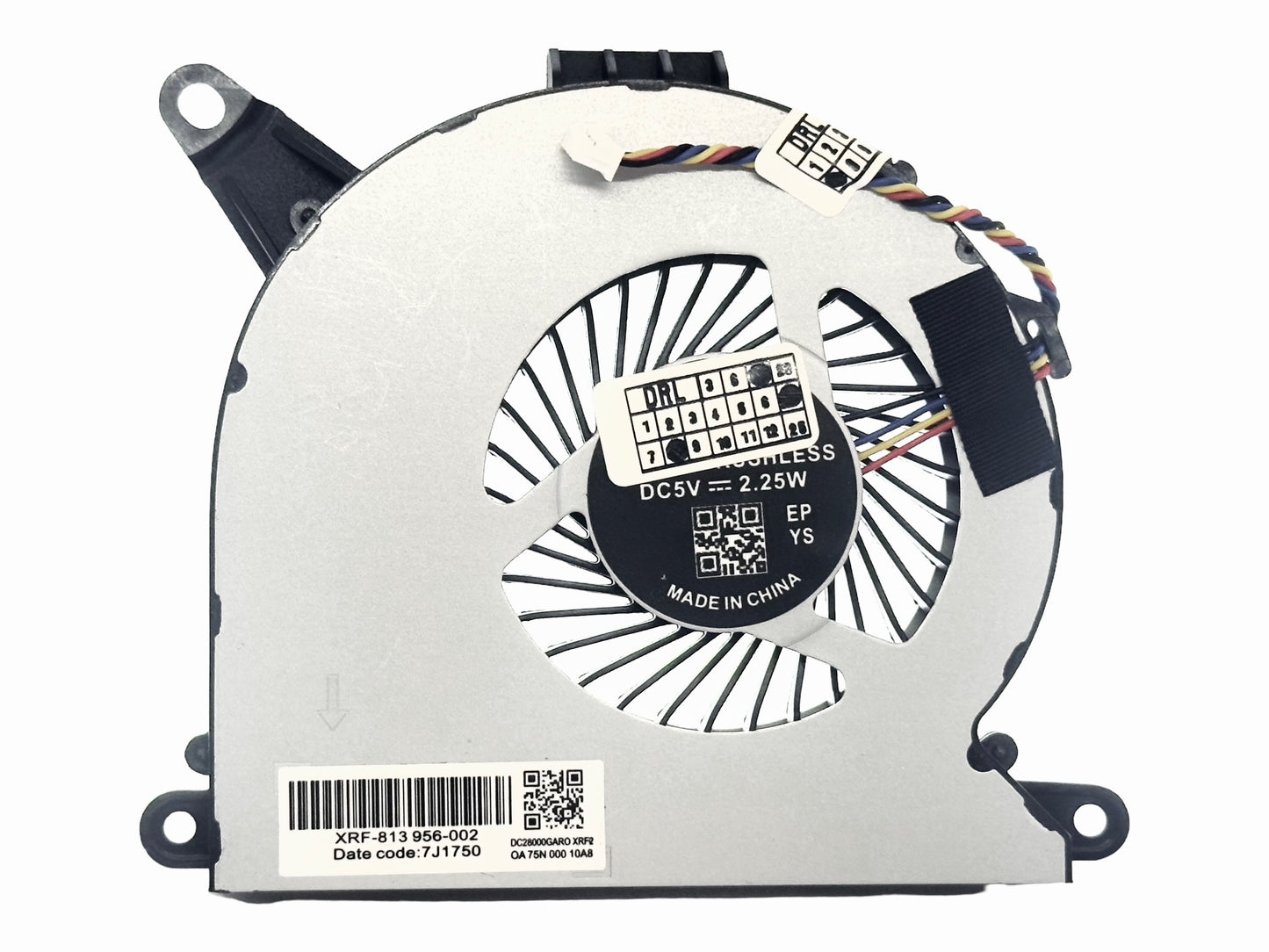 Compatible CPU Cooling Fan for Intel NS65B01-19E01 FD5015U05S BAZB0810R5HY005
