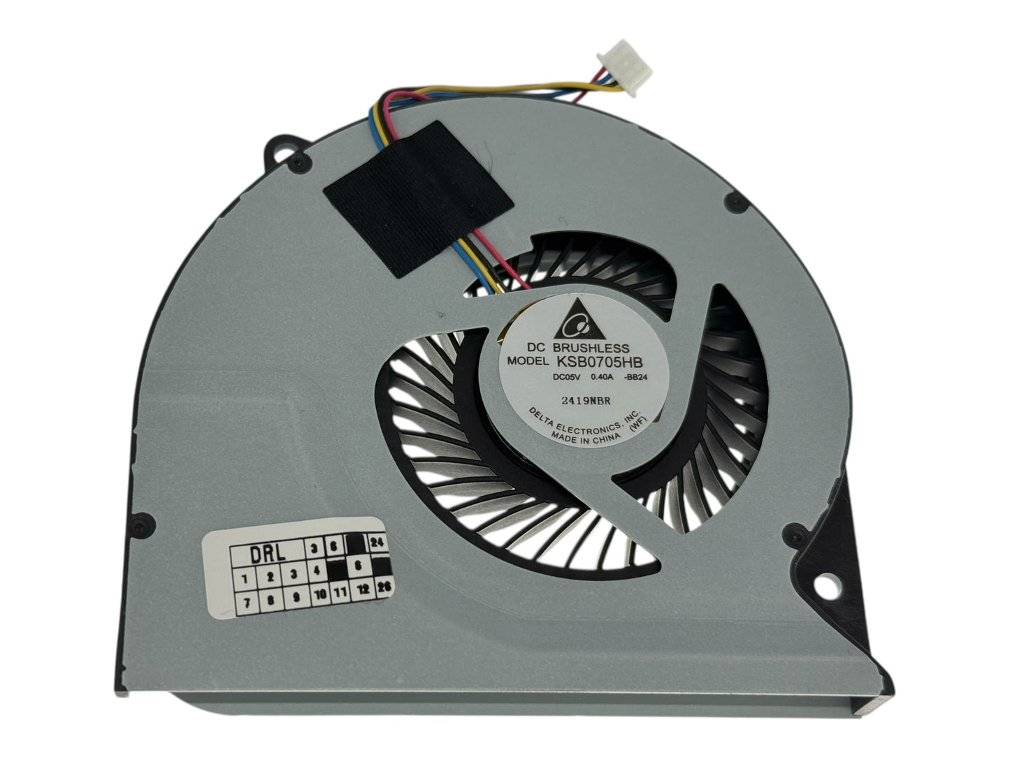 Original CPU Cooling Fan for Asus 13GN5F10P240 KSB0705HB-BB24 KSB0705HB-3Z22NBR