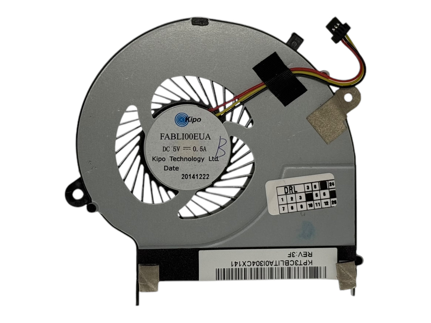 Compatible CPU Cooling Fan for Toshiba A000291240 EF75070S1-C090-G99 FABLI00EUA FABL100EUA NFB80A05AH FSFA11M