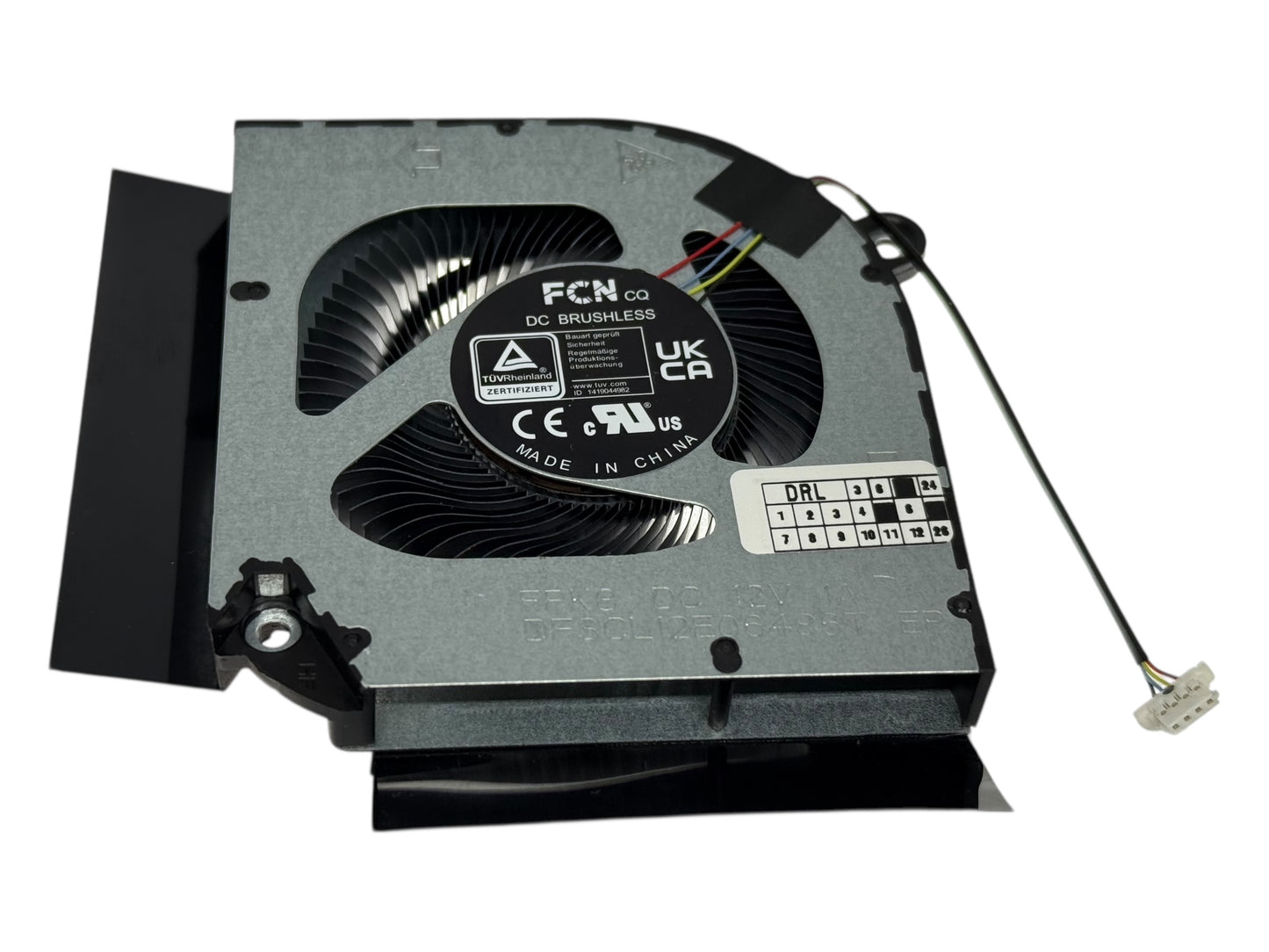 Original GPU Cooling Fan for Acer 23.QGPN2.002 23.QFJN2.002 DFSCK22D05883M DC280010WF0 DFSCL12E06486T NS8CC19-21G11