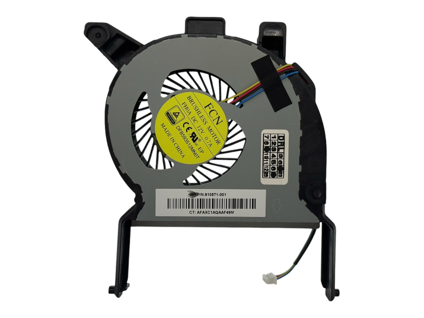 Compatible CPU Cooling Fan for HP 810571-001 DFB593512MN0T-FH0A FB08013M12SPA