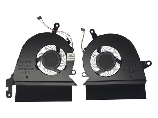 Compatible Cooling Fan Set CPU + GPU for HP L41482-001 L41483-001 L38106-001 L38107-001 ND75C23-18C11 ND75C23-18C12