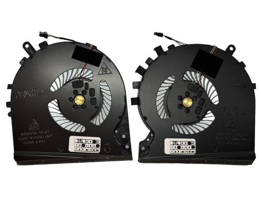 Compatible Cooling Fan Set CPU + GPU for HP L57170-001 L56900-001 TPN-C141 ND85C16-18L02 ND85C16-18L03