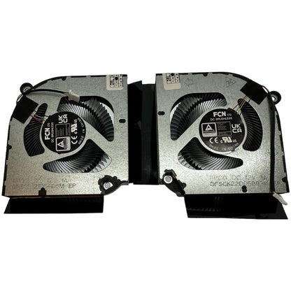 Compatible Cooling Fan Set CPU + GPU for Acer 23.QFJN2.001 DFSCL12E16486M FPDH, DC280010WF0 DFSCK22D05883M FPDG, DC280010VF0