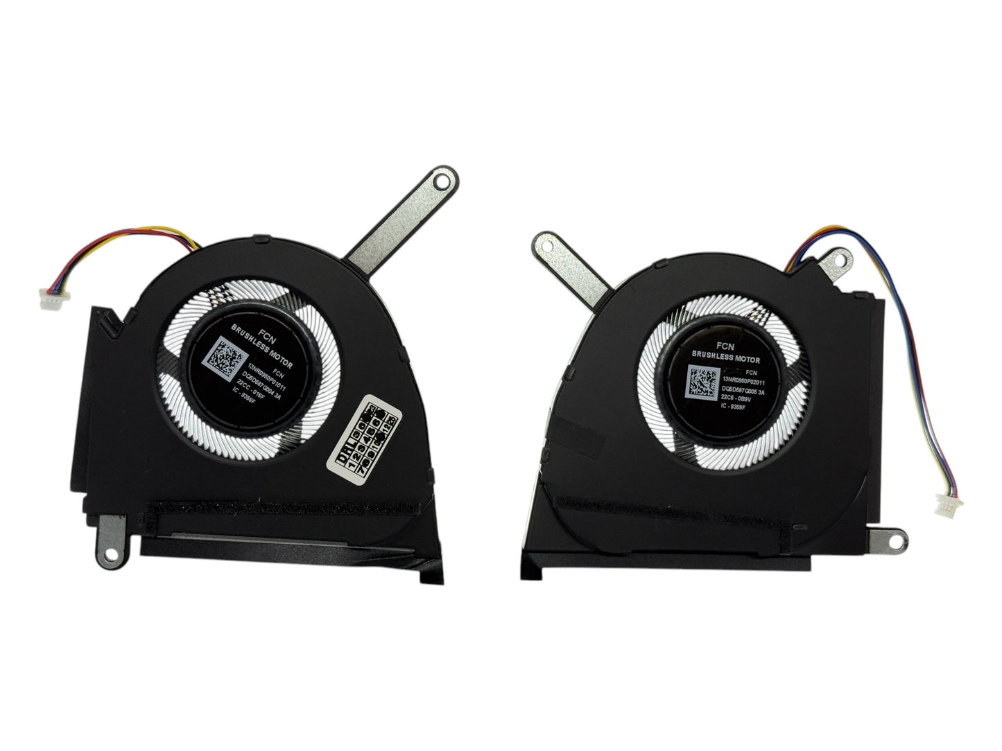 Compatible Cooling Fan Set CPU + GPU for Asus 13NR0950P01011 13NR0950P02011 DFS5K22305283E FP85, DFS5K22115371E FP86