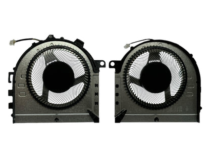 Compatible Cooling Fan Set CPU + GPU for Lenovo DFS5M325063B1H FNLX, DFS5K12B159A1H FNLY, BAPB0809R5HHY002 BAPB0809R5HY001 5H40S20430 5H40S20431 5H40S2043