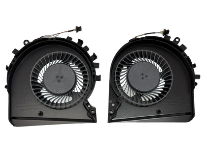 Compatible Cooling Fan Set CPU + GPU for HP L57170-001 L56900-001 TPN-C141 ND85C16-18L02 ND85C16-18L03