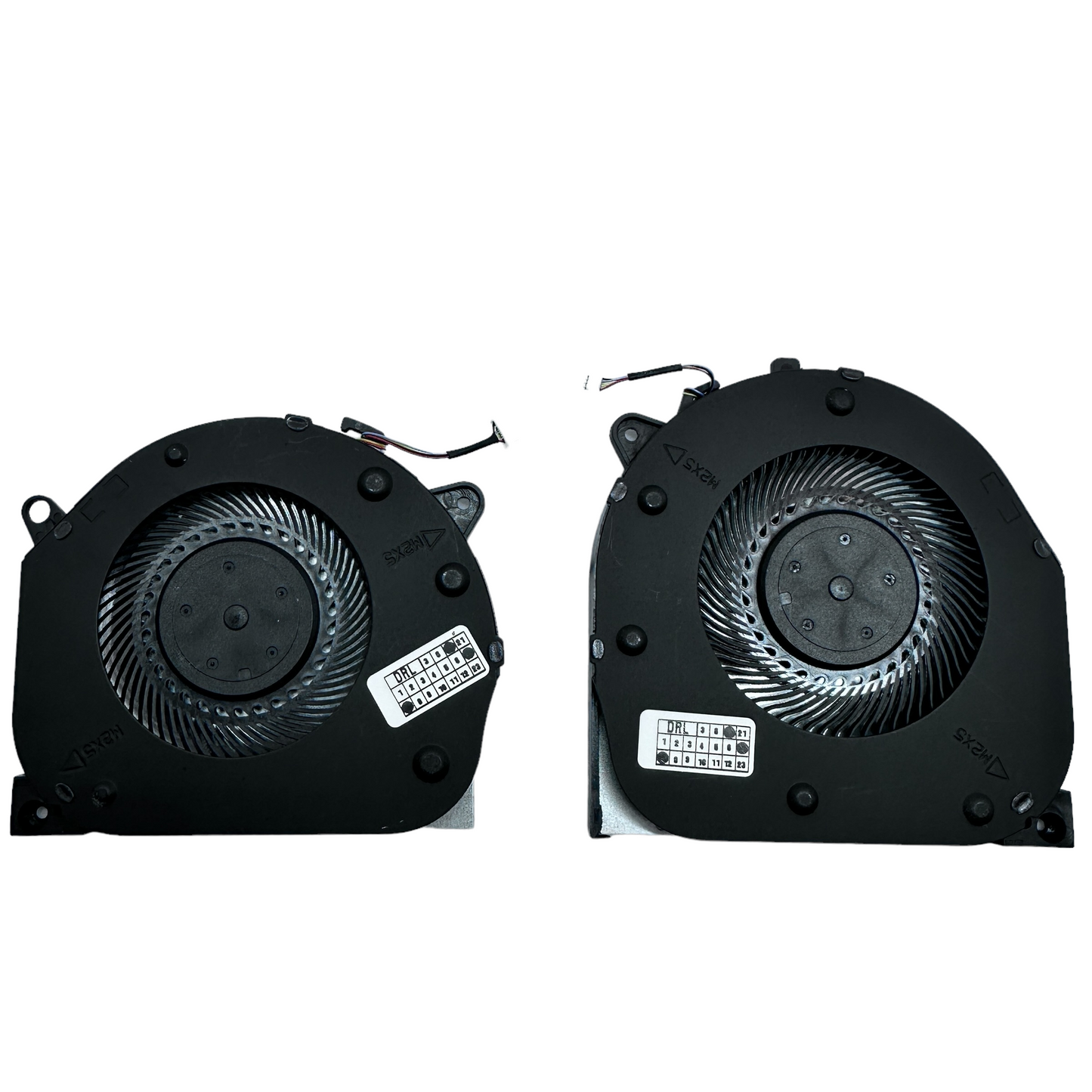 Compatible Cooling Fan Set CPU + GPU for Lenovo Legion GTX1660Ti, DFS5M325063B11-FLGA DFS200105BD0T-FLGB EG75070S1-1C030-S9A EG75070S1-1C010-S9A