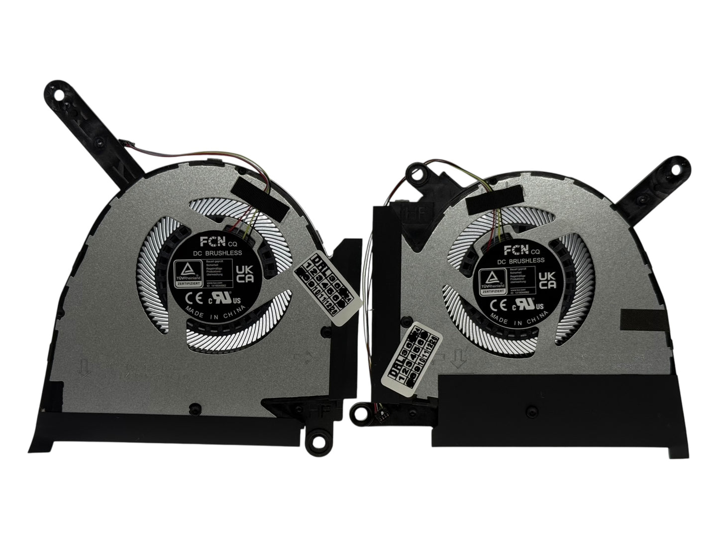 Compatible Cooling Fan Set CPU + GPU for Asus 13NR0990T01011 13NR0990T01021 13NR0990T02011 13NR0990T02021 BAPA0807R2HY003 DQ5DC18G002 DFSCL42P06593U DQ5DC79G002 DFSCL42P16593U