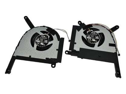 Cooling Fan Set CPU + GPU for Asus 13NR09F0T01011 13NR09J0T01011 DFSCK22D05883E DFSCK22115181E