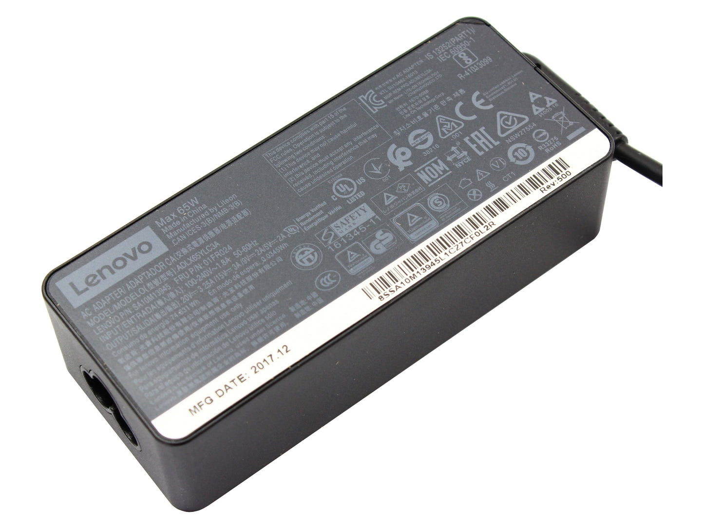 Original AC Adapter for Lenovo 01FR024 4X20M26272 ADLX65YLC3A