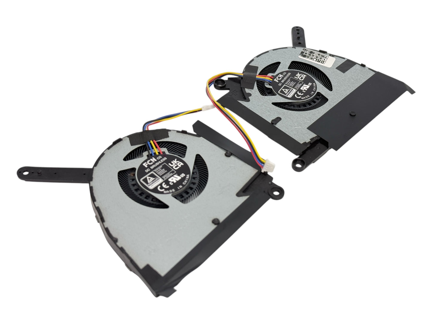 Compatible Cooling Fan Set CPU + GPU for Asus 13NR0950P01011 13NR0950P02011 DFS5K22305283E FP85, DFS5K22115371E FP86