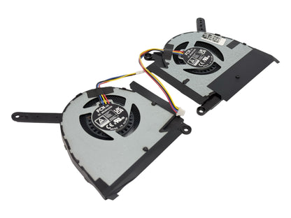 Compatible Cooling Fan Set CPU + GPU for Asus 13NR0950P01011 13NR0950P02011 DFS5K22305283E FP85, DFS5K22115371E FP86