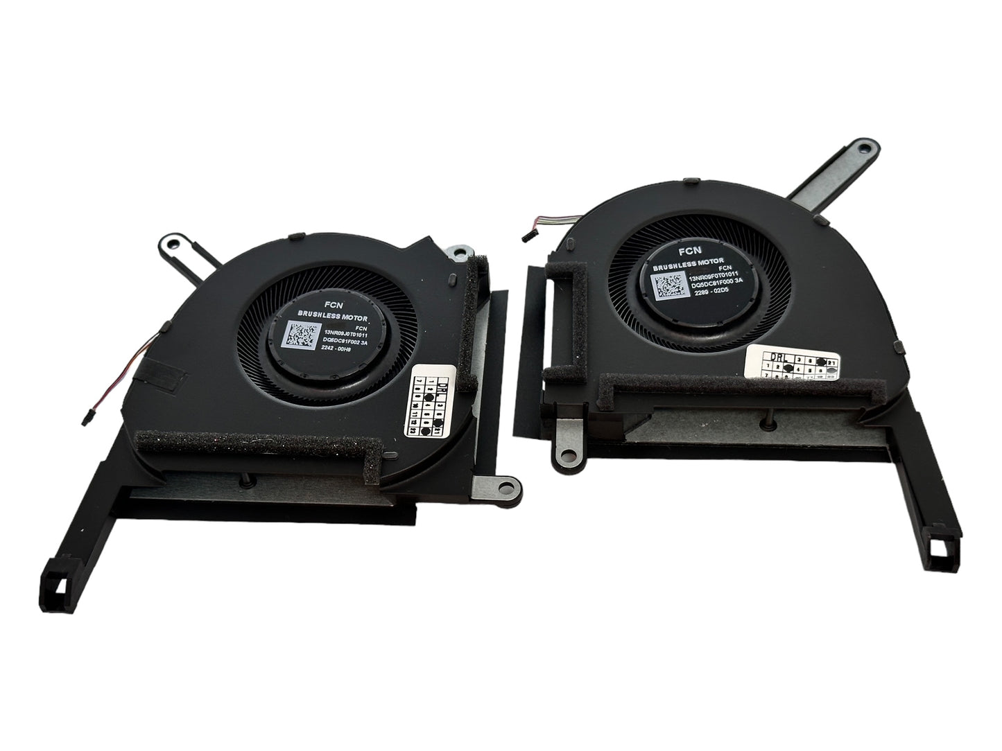 Cooling Fan Set CPU + GPU for Asus 13NR09F0T01011 13NR09J0T01011 DFSCK22D05883E DFSCK22115181E
