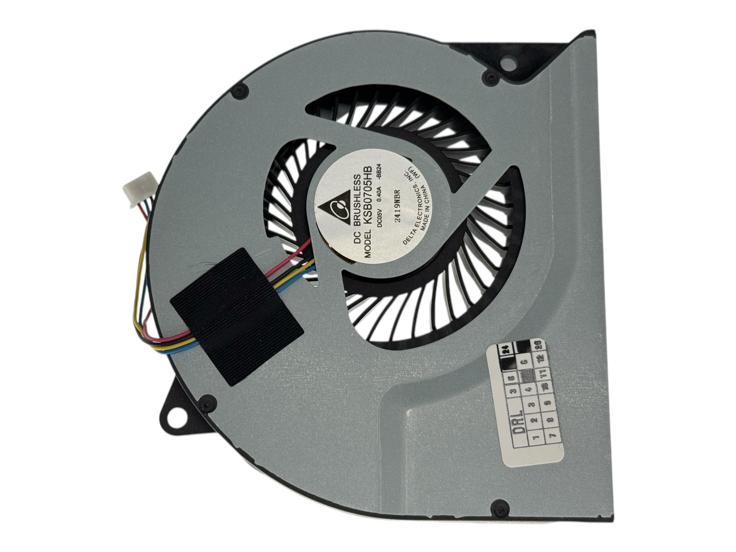 Original CPU Cooling Fan for Asus 13GN5F10P240 KSB0705HB-BB24 KSB0705HB-3Z22NBR