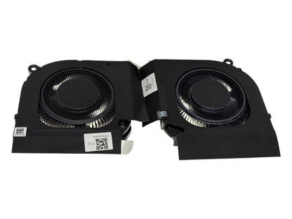 Original Cooling Fan Set CPU + GPU for Acer QFJN2.001 23.QGPN2.001 23.QGPN2.002 23.QFJN2.002 DFSCL12E16486M NS8CC19-21G12 DFSCK22D05883M NS8CC19-21G11