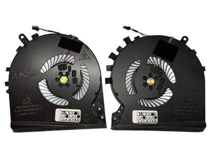 Compatible Cooling Fan Set CPU + GPU for HP L57170-001 L56900-001 TPN-C141 ND85C16-18L02 ND85C16-18L03