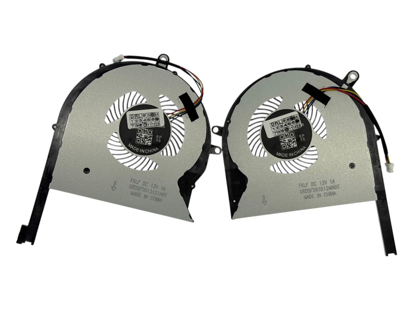 Compatible Cooling Fan Set CPU + GPU for Asus DFS593512MN0T, DFS2013121A0T, 13NR0080AP0101, 13NR0082AP0301