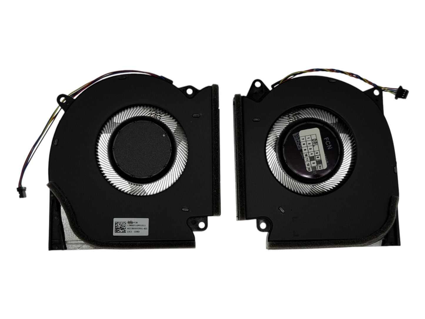 Compatible Cooling Fan Set CPU + GPU for Asus 13NR0510P01011 13NR0510P01021 13NR0510P02011 13NR0510P02021 NS85C59-20G04 NS85C59-20G05 NS85C59-21J10