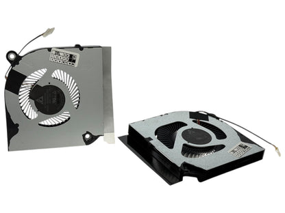 Original Cooling Fan Set CPU + GPU for Acer 23.QB9N2.002 23.QB9N2.001 23.Q7KN2.002 23.QDQN2.001 23.Q7KN2.001 23QB9N2001 23QDQN2001 23Q7KN2001 DC28000QDF0 DC28000XNF0 DC28000X1D0 DFS5K223052836 NS85C51-20H13 NS85C55-20H15, DC28000X0D0