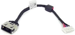 VoltaGuru DC in Cable Jack BY510 DC in Cable, DC30100PM00, 5C10K25519 Replacement for Le Novo IdeaPad Y700-15ACZ (Type 80NY) IdeaPad Y700-15ISK (Type 80NV) Y700 Touch-15ISK (Type 80NW)