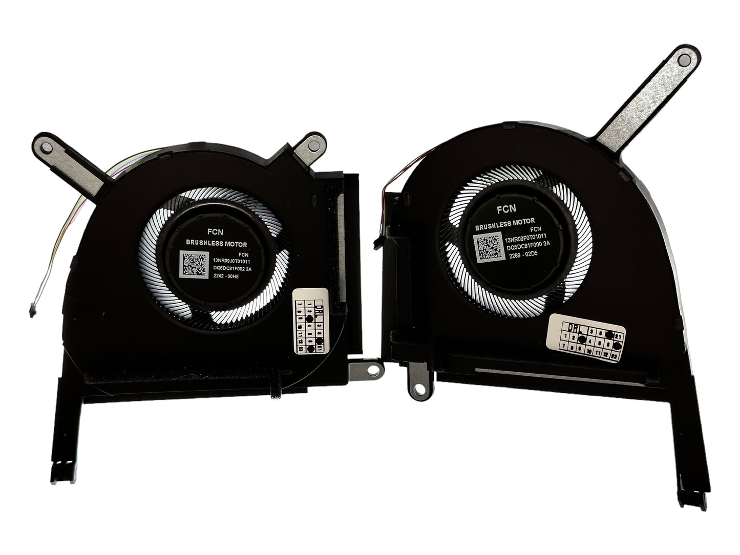 Cooling Fan Set CPU + GPU for Asus 13NR09F0T01011 13NR09J0T01011 DFSCK22D05883E DFSCK22115181E