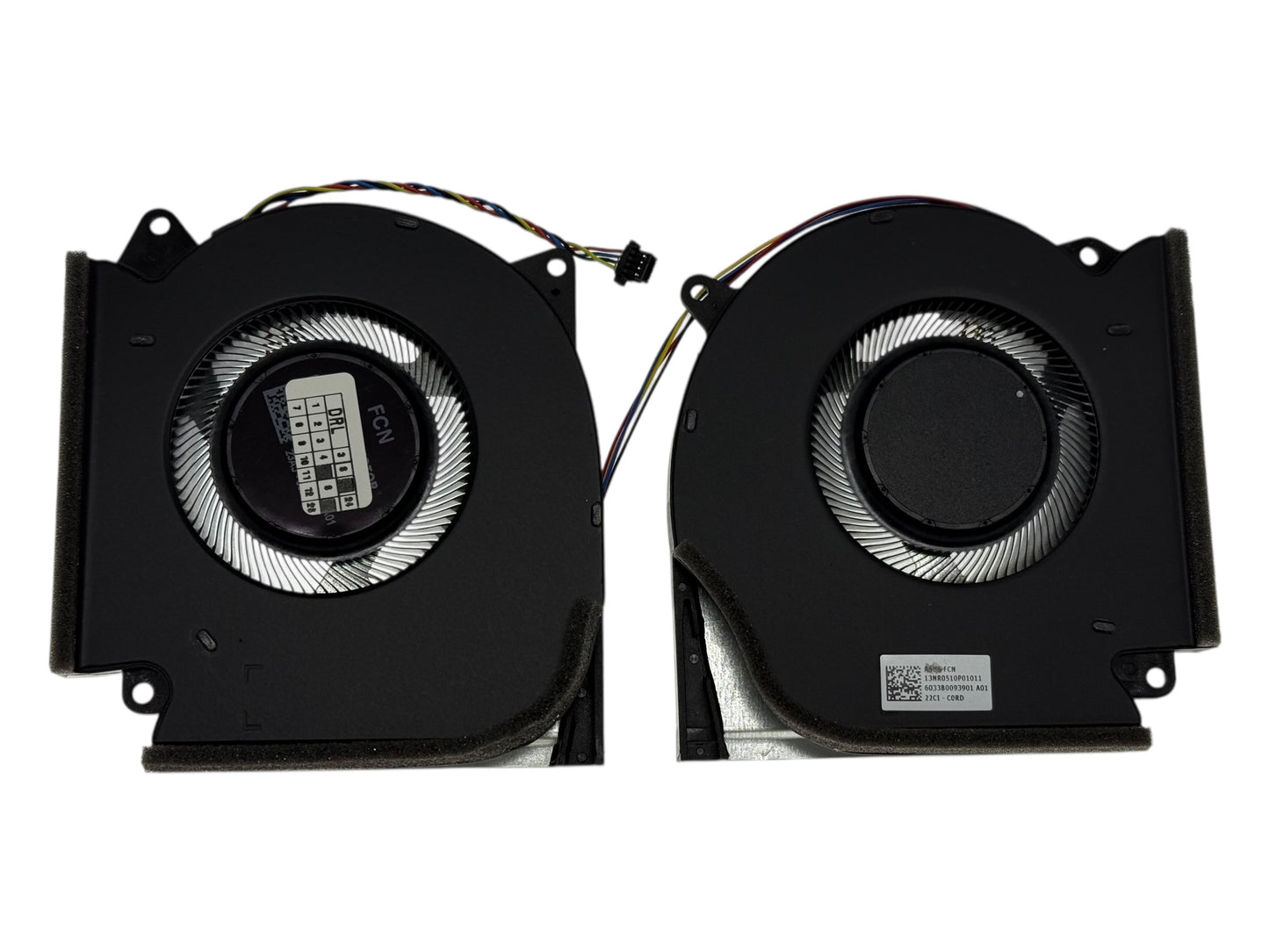 Compatible Cooling Fan Set CPU + GPU for Asus 13NR0510P01011 13NR0510P01021 13NR0510P02011 13NR0510P02021 NS85C59-20G04 NS85C59-20G05 NS85C59-21J10