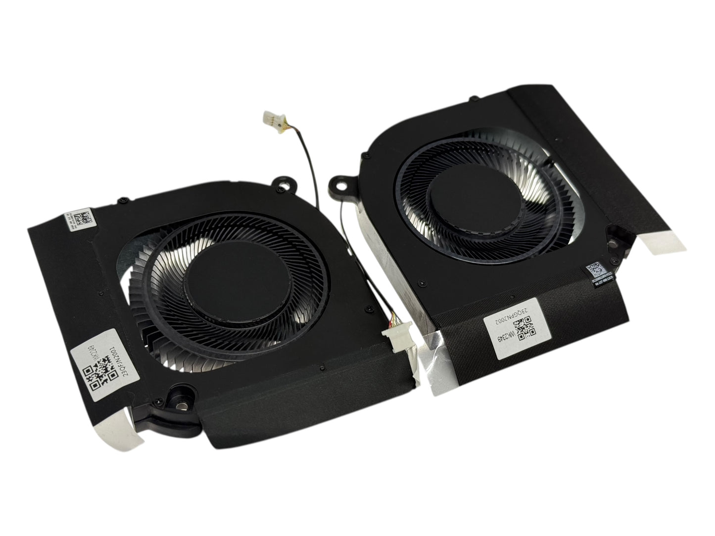Original Cooling Fan Set CPU + GPU for Acer QFJN2.001 23.QGPN2.001 23.QGPN2.002 23.QFJN2.002 DFSCL12E16486M NS8CC19-21G12 DFSCK22D05883M NS8CC19-21G11
