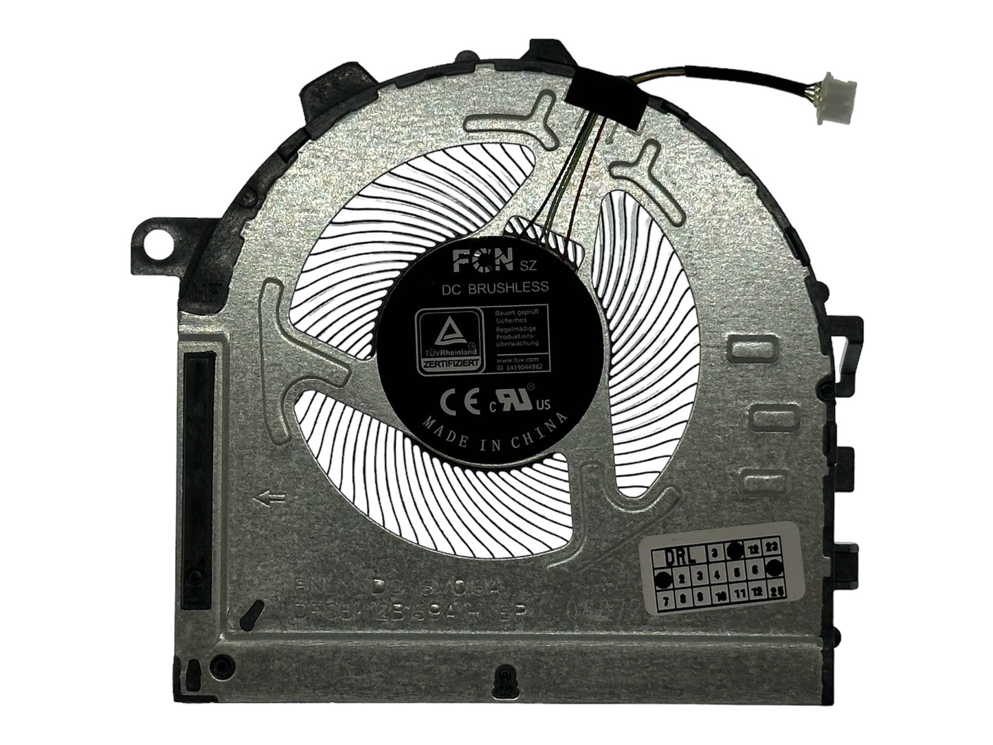 Compatible Cooling Fan Set CPU + GPU for Lenovo DFS5M325063B1H FNLX, DFS5K12B159A1H FNLY, BAPB0809R5HHY002 BAPB0809R5HY001 5H40S20430 5H40S20431 5H40S2043
