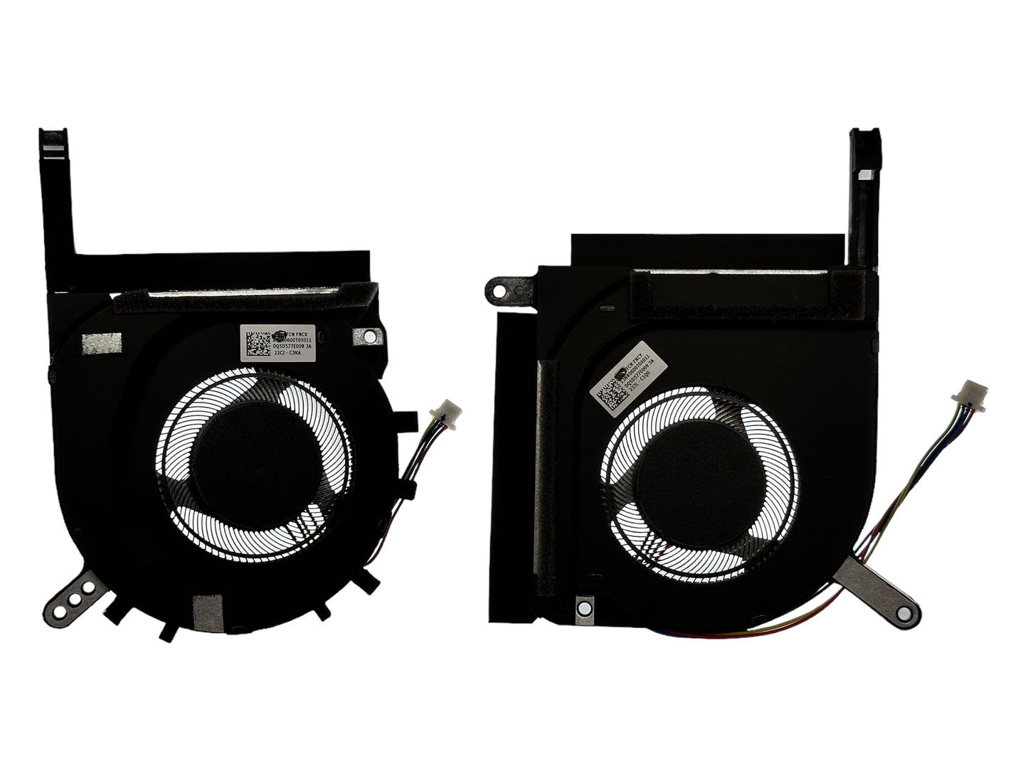 Cooling Fan Set CPU + GPU for Asus 13NR0600T05011 13NR0600T04011 13NR0750T01011 DFS5K22B056738 DFS5K2211533718 DQ5D577E009 DQ5D577E010